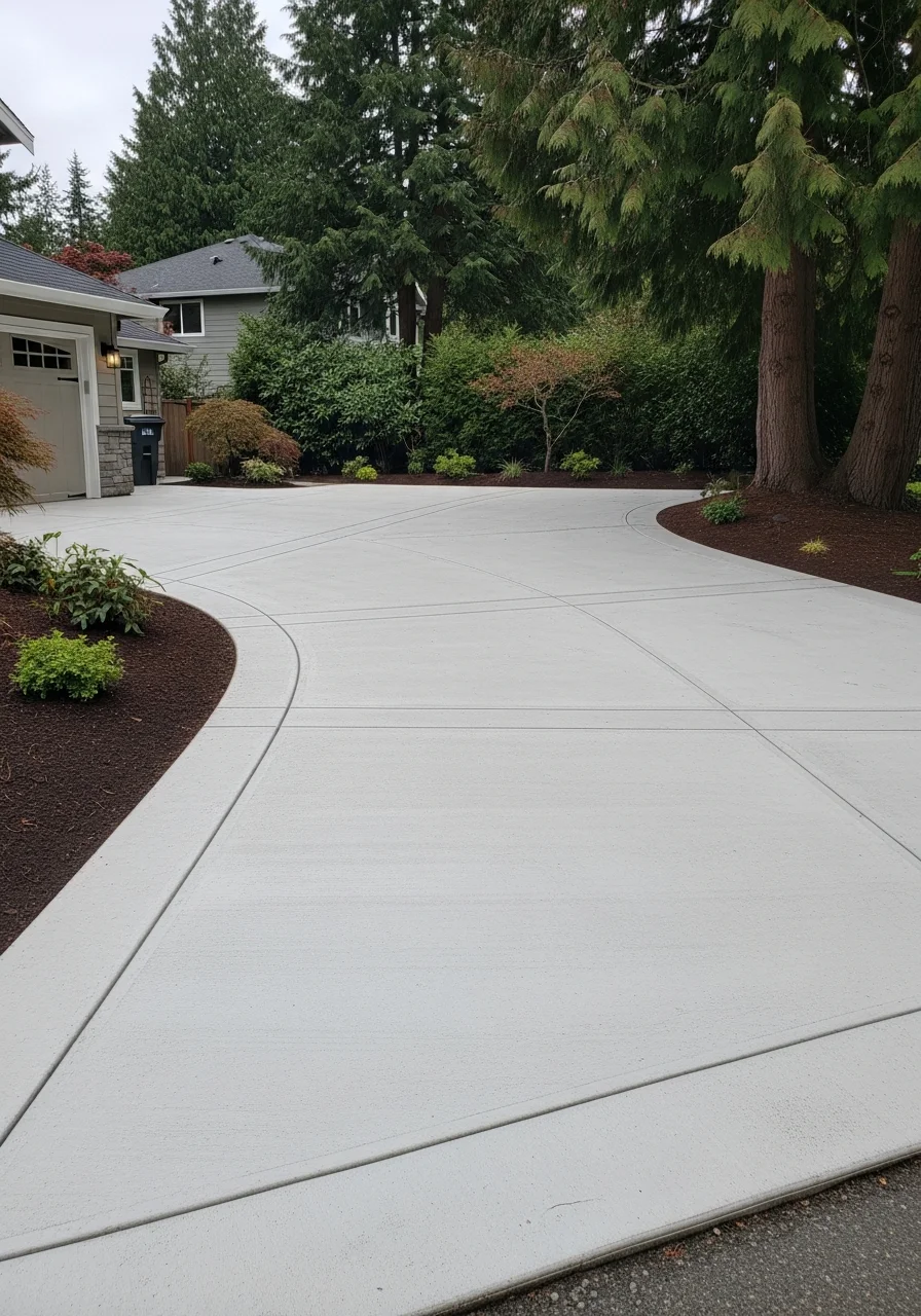 Edmonds residential home with mature landscaping and waterfront view.